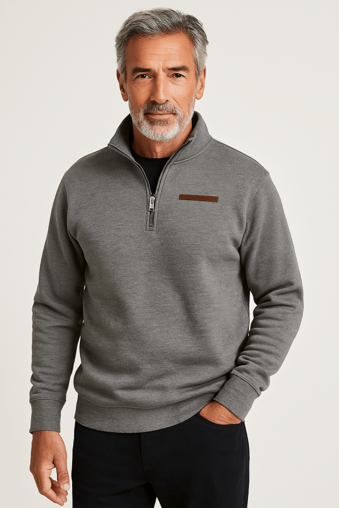 Maison Élégance™ - Sweat-shirt en polaire décontracté pour hommes