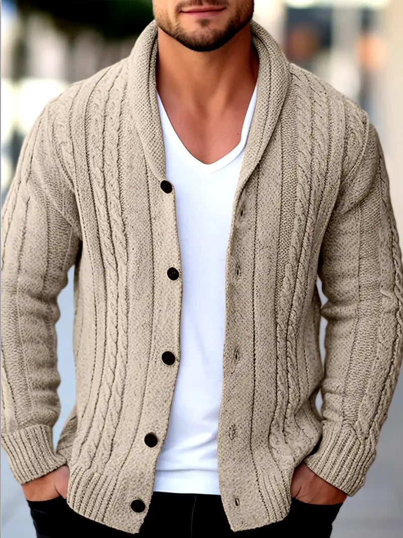 Maison Élégance ™| Cardigan décontracté en maille